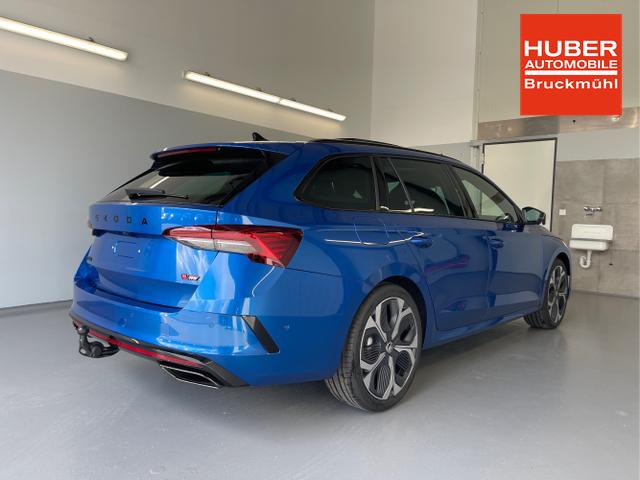Skoda / Octavia Combi / Blau / / / 265PS DSG HUD+Pano+360&deg;+DCC+AHK+CANTON+Matrix+Alu19+eHeck+GV4