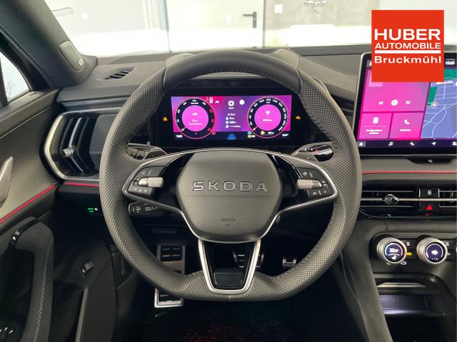 Skoda / Kodiaq / Schwarz / / / 193PS TDI 4x4 7Sitze+AHK+HUD+Pano+360&deg;+GV5+Navi+CANTON+Alu20