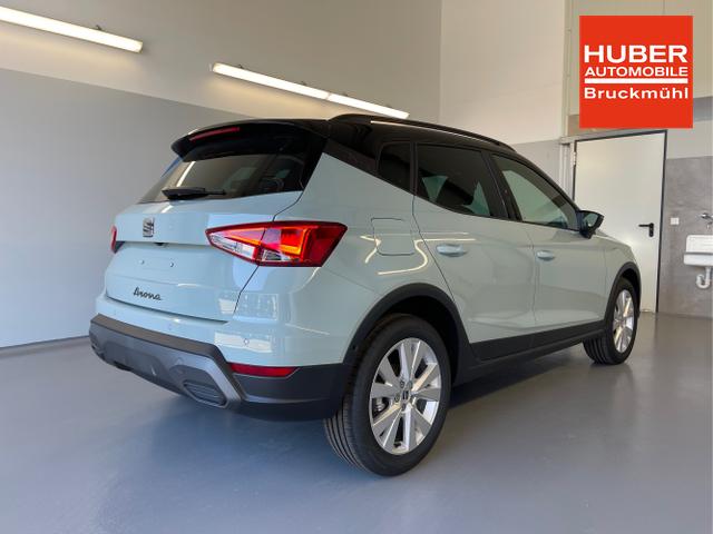 Seat / Arona / Gr&uuml;n / / / 150PS DSG Sound+Navi+Kessy+Kamera+Voll-LED+GV5+Alarm+Sitzheizung