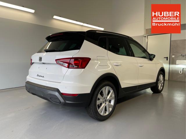 Seat / Arona / Wei&szlig; / / / 150PS DSG AHK+Kessy+Kamera+Voll-LED+GV5+Alarm+Sitzheizung