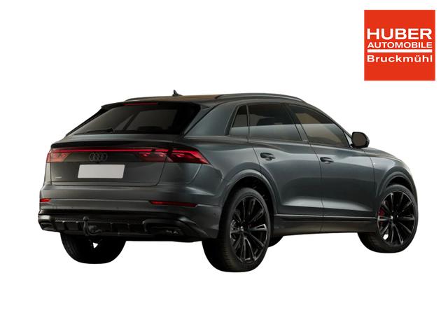 Audi Q8 50 TDI quattro S line+HUD+AHK+Raute+Alu23+OLED+Pano+Massage+Standheiz+Black+GV5 
