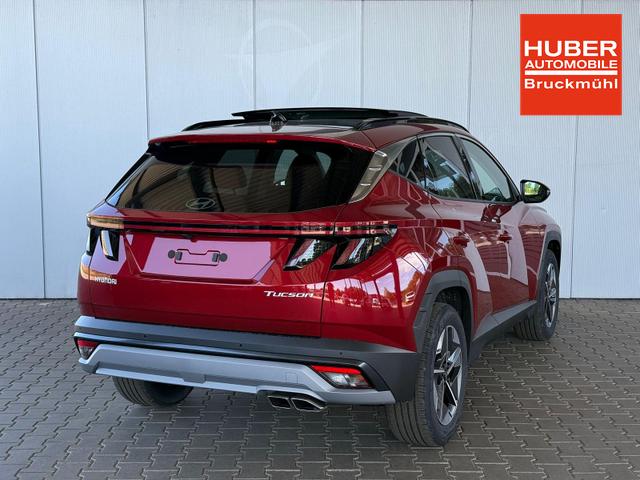 Hyundai TUCSON E-Motion 1.6 T-GDI 2WD / Panoramadach Sitz + Lenkradheizung LED Navi PDC V&H Kamera Alu 18" 