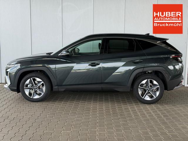Hyundai TUCSON E-Motion 1.6 T-GDI 2WD 48V DCT / Panoramadach ACC Sitz + Lenkradheizung LED Navi PDC V&H Kamera Alu 18" 