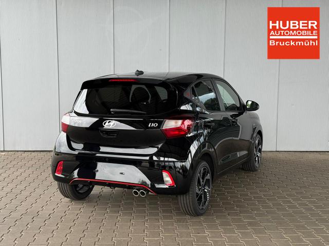 Hyundai i10 1.0 T-GDI 90 PS 5MT N Line 5 Sitzer / Navi Sitz + Lenkradheizung Klimaautomatik Einparkhilfe H Kamera 