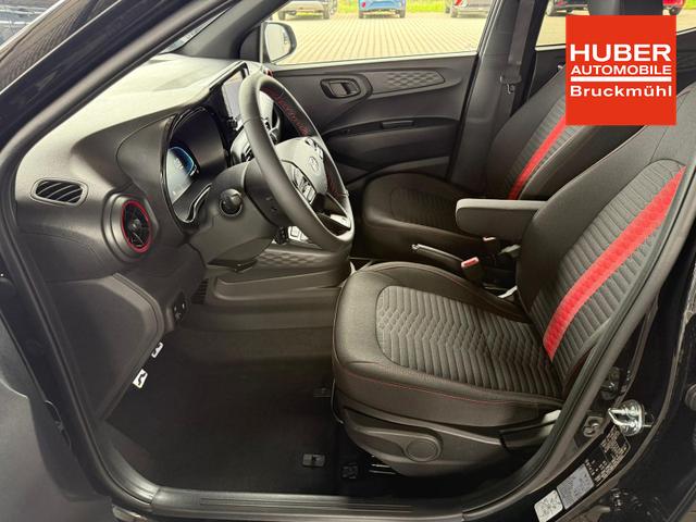 Hyundai i10 1.0 T-GDI 90 PS 5MT N Line 5 Sitzer / Navi Sitz + Lenkradheizung Klimaautomatik Einparkhilfe H Kamera 