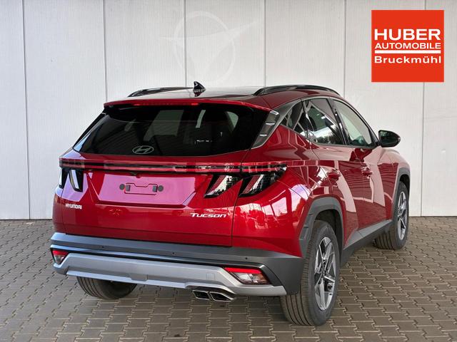 Hyundai TUCSON E-Motion 1.6 T-GDI 2WD 48V DCT / Panoramadach ACC Sitz + Lenkradheizung LED Navi PDC V&H Kamera Alu 18" 