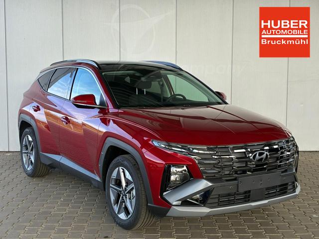 Hyundai TUCSON E-Motion 1.6 T-GDI 2WD 48V DCT / Panoramadach ACC Sitz + Lenkradheizung LED Navi PDC V&H Kamera Alu 18" 