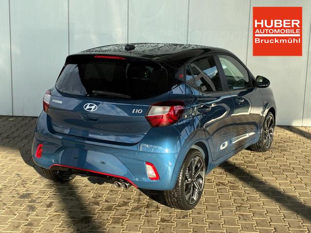 Hyundai i10 N-Line 1.0 T-GDI MT / Sitz + Lenkradheizung Klimaautom./ Carplay PDC Kamera Alu 16" 