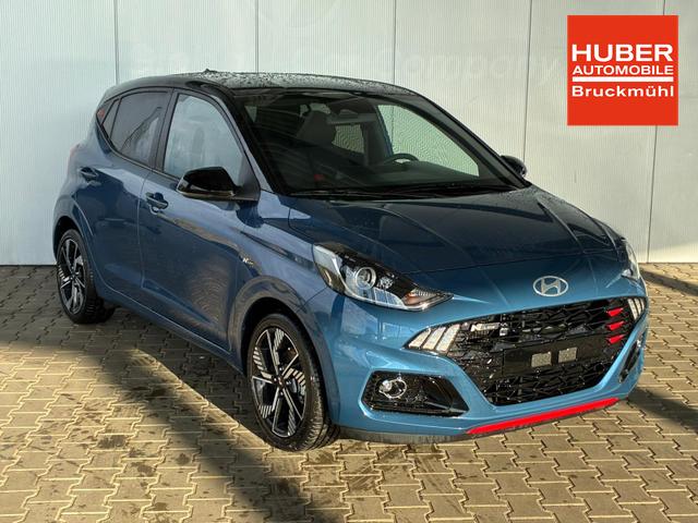 Hyundai i10 N-Line 1.0 T-GDI MT / Sitz + Lenkradheizung Klimaautom./ Carplay PDC Kamera Alu 16" 