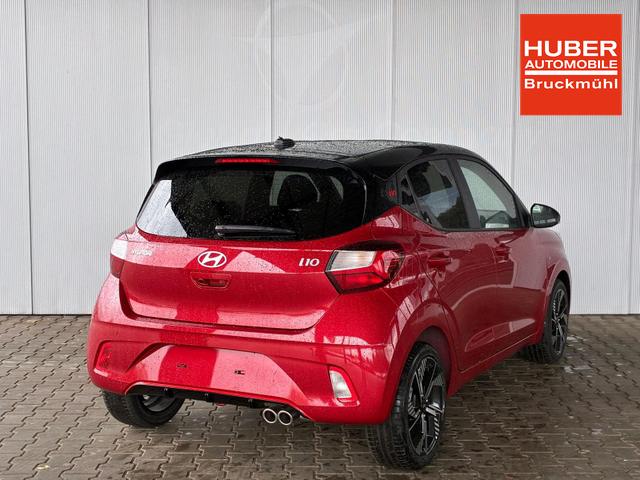 Hyundai i10 N-Line 1.0 T-GDI MT / Sitz + Lenkradheizung Klimaautom./ Carplay PDC Kamera Alu 16" 