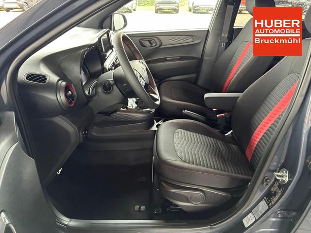 Hyundai i10 N-Line 1.0 T-GDI MT / Sitz + Lenkradheizung Klimaautom./ Carplay PDC Kamera Alu 16" 