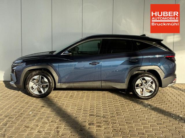 Hyundai TUCSON E-Motion 1.6 T-GDI 2WD 48V DCT / Panoramadach ACC Sitz + Lenkradheizung LED Navi PDC V&H Kamera Alu 18" 
