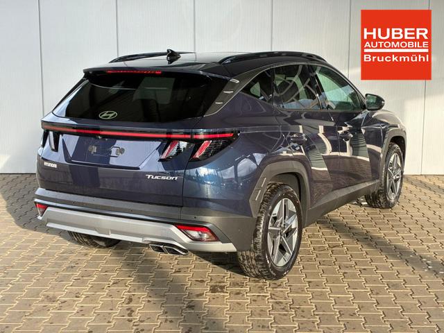 Hyundai TUCSON E-Motion 1.6 T-GDI 2WD 48V DCT / Panoramadach ACC Sitz + Lenkradheizung LED Navi PDC V&H Kamera Alu 18" 