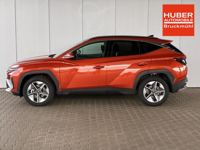 Hyundai TUCSON E-Motion 1.6 T-GDI 2WD 48V DCT / Panoramadach ACC Sitz + Lenkradheizung LED Navi PDC V&H Kamera Alu 18" 