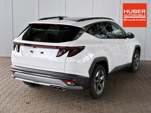 Hyundai TUCSON E-Motion 1.6 T-GDI 2WD 48V DCT / Panoramadach ACC Sitz + Lenkradheizung LED Navi PDC V&H Kamera Alu 18" 