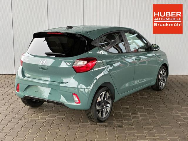 Hyundai i10 Advance 1.2 GDI Automatik / Rückfahrkamera Sitz + Lenkradheizung Navi Alu 15" 