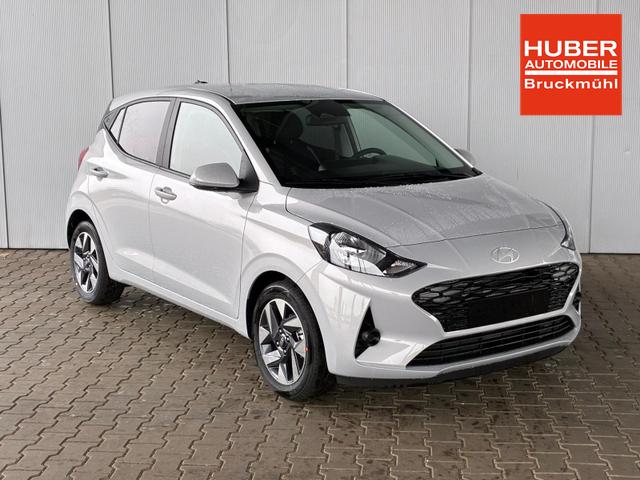 Hyundai i10 Advance 1.2 GDI Automatik / Rückfahrkamera Sitz + Lenkradheizung Navi Alu 15" 