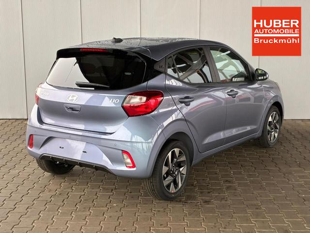 Hyundai i10 Advance 1.2 GDI Automatik / Rückfahrkamera Sitz + Lenkradheizung Navi Alu 15" 