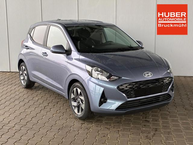 Hyundai i10 Advance 1.2 GDI Automatik / Rückfahrkamera Sitz + Lenkradheizung Navi Alu 15" 