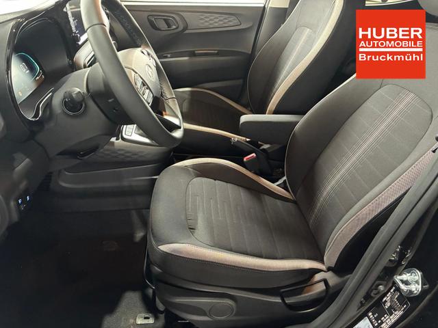 Hyundai i10 Premium 1.2 GDI Automatik / Sitz + Lenkradheizung Navi Klimaautomatik Alu 15'' 