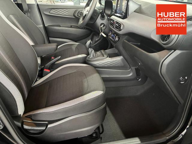 Hyundai i10 Premium 1.2 GDI Automatik / Sitz + Lenkradheizung Navi Klimaautomatik Alu 15'' 