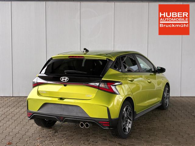 Hyundai i20 1.2 MPI N-Line / LED Tempomat Navi R&uuml;ckfahrkamera Alu 17" 