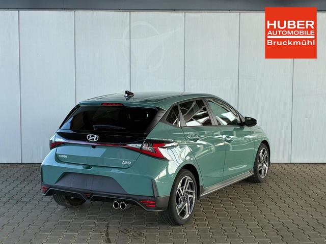 Hyundai i20 1.2 MPI N-Line / LED Tempomat Navi R&uuml;ckfahrkamera Alu 17" 