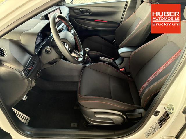 Hyundai i20 1.2 MPI N-Line / LED Tempomat Navi R&uuml;ckfahrkamera Alu 17" 