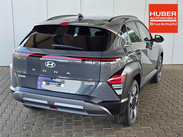 Hyundai KONA Premium 1.6 GDI 2WD HEV DCT / Pano - Schiebedach LED Sitz + Lenkradheizung ACC Alu 18" 