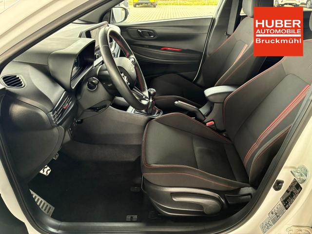 Hyundai i20 1.2 MPI N-Line / LED Tempomat Navi R&uuml;ckfahrkamera Alu 17" 