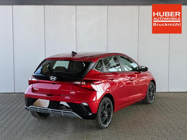 Hyundai i20 1.0 T-GDi 6 MT Go Plus Blackline / LED Sitz & Lenkr.Heiz./ PDC m.Kamera Navi Alu16 