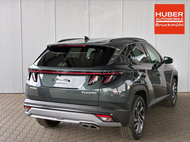 Hyundai TUCSON 1.6 T-GDI 6MT Luxury / Head Up 360&deg; Kam 4x Shz + Sitzbel&uuml;ftung vo. Leder E-Klappe 3 Zonen Alu 19" 