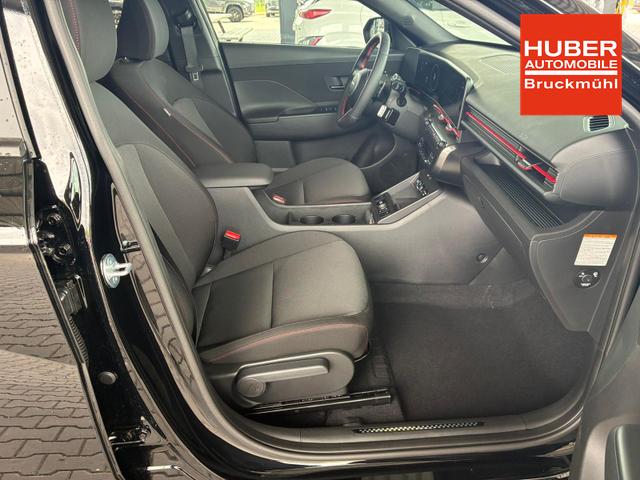 Hyundai KONA Elektro N-Line 64,8 kWh / Bose ACC PDC V&H + Kamera Keyless Sitz Lenkradheiz. LED Alu 19" 