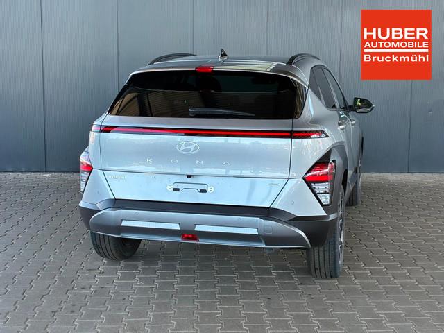 Hyundai KONA Comfort Plus 1.6 T-GDI DCT 4WD / Navi ACC Keyless Sitz + Lenkradheiz. Schiebedach LED Alu 18" 
