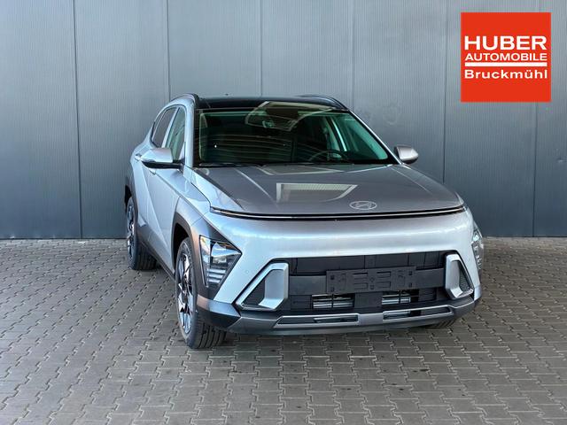 Hyundai KONA Comfort Plus 1.6 T-GDI DCT 4WD / Navi ACC Keyless Sitz + Lenkradheiz. Schiebedach LED Alu 18" 