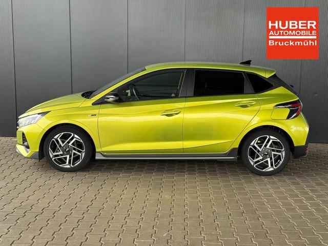 Hyundai i20 1.2 MPI N-Line / LED Tempomat Navi R&uuml;ckfahrkamera Alu 17" 