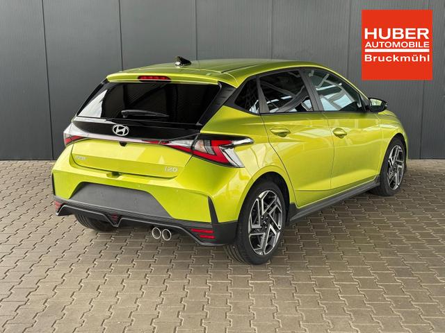 Hyundai i20 1.2 MPI N-Line / LED Tempomat Navi R&uuml;ckfahrkamera Alu 17" 