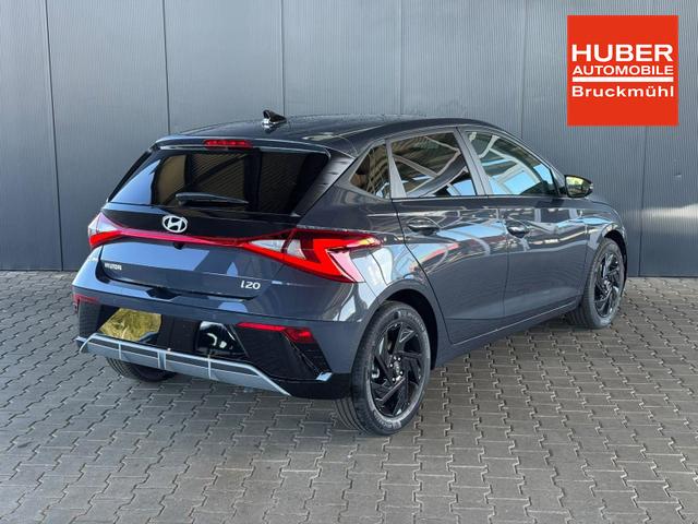 Hyundai i20 Style 1.0 T-GDI BLACK LINE / Navi Fernlichtassistent Spurhalteassistent ACC Kamera Sitz + Lenkradheizung LED Alu 16" 