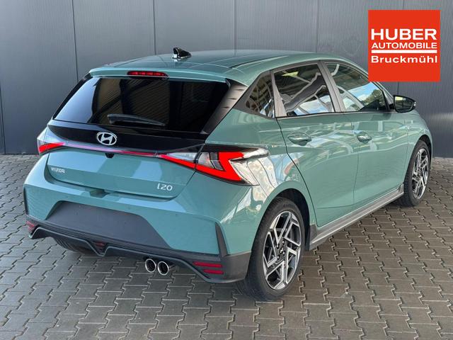 Hyundai i20 1.2 MPI N-Line / LED Tempomat Navi R&uuml;ckfahrkamera Alu 17" 