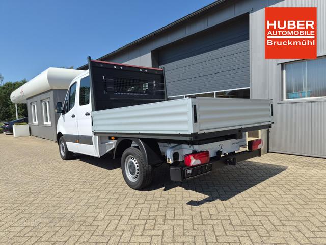 Mercedes-Benz Sprinter 317 Pritsche Doppelkabine L2 2.0 CDi 170PS Automatik Heckantrieb 3,5t 6-Sitzer AHK Klimaautomatik Bluetooth DAB Apple CarPlay Android Auto R&uuml;ckf.Kamera Tempomat Ganzj.Reifen 