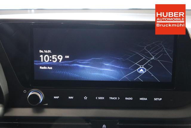 Hyundai i20 (BC3) GO 1.2 MPI b5bg1 MY2025 Dragon Red, Beispielbilder, ggf. teilweise mit Sonderausstattung