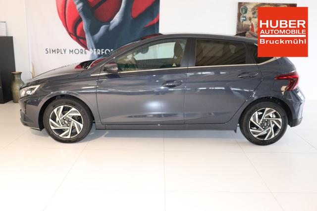 Hyundai i20 (BC3) GO Plus 1.2 MPI Navi b5bu1 MY2025 Aurora Grey, Beispielbilder, ggf. teilweise mit Sonderausstattung