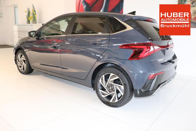 Hyundai i20 (BC3) GO Plus 1.2 MPI Navi b5bu1 MY2025 Aurora Grey, Beispielbilder, ggf. teilweise mit Sonderausstattung