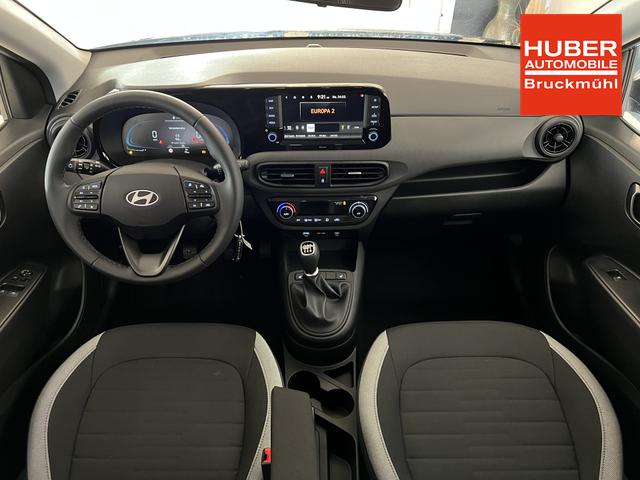 i10 GO Plus Navi 1,2 MT Vibrant Blue PearlMY2025, Beispielbilder, ggf. teilweise mit Sonderausstattung