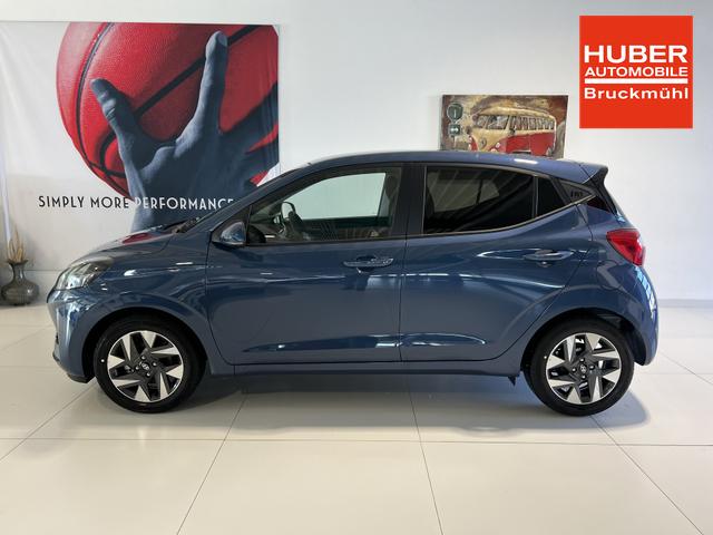 i10 GO Plus Navi 1,2 MT Vibrant Blue PearlMY2025, Beispielbilder, ggf. teilweise mit Sonderausstattung