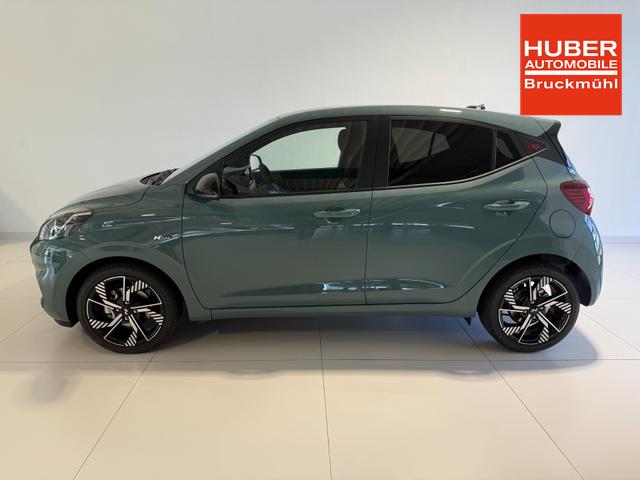 Hyundai i10 N Line Mangrove Green