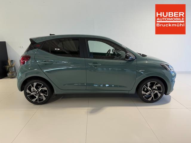 Hyundai i10 N Line Mangrove Green