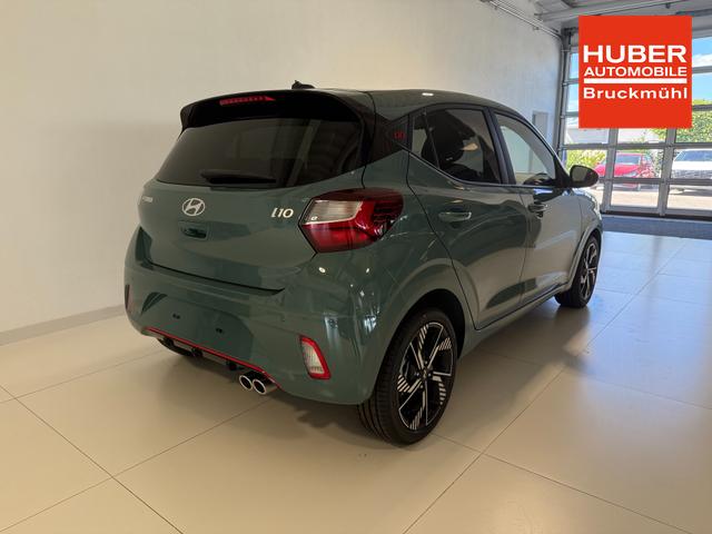 Hyundai i10 N Line Mangrove Green