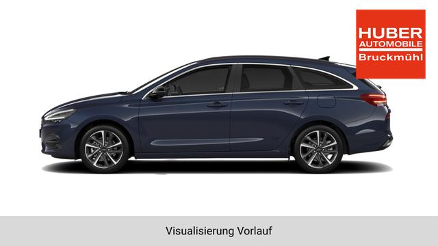 i30 Kombi Sailing Blue, Beispielbilder, ggf. teilweise mit Sonderausstattung