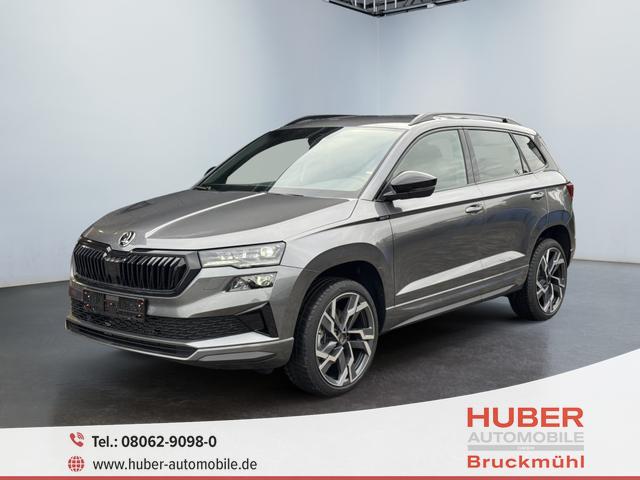 Skoda Karoq - 1,5 TSI DSG Sportline 2ZKli AHK ACC SHT PDC Kam 19Zo 5JG